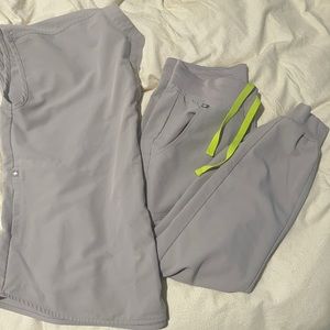 Figs Slate Rafaela Scrub Top *RARE*